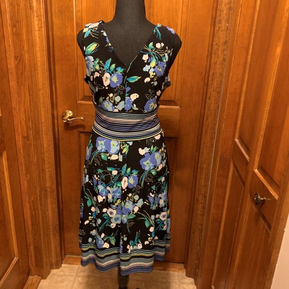 Rabbit Designs Sundress, Size 8, Black Blue - Picture 6 of 7